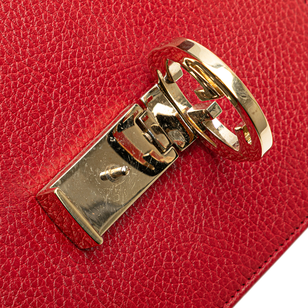 Pre-Loved Gucci Small Dollar Calfskin Interlocking G Crossbody - Picture 9 of 11